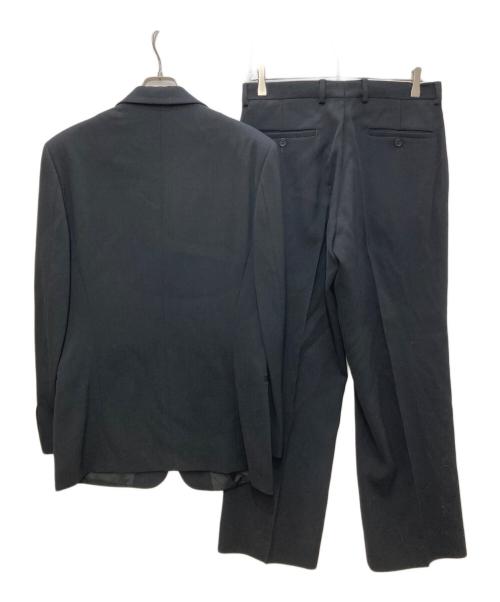 EMPORIO ARMANI（エンポリオ アルマーニ）EMPORIO ARMANI (エンポリオ アルマーニ) オールドセットアップウールスーツ ブラック サイズ:48/38の古着・服飾アイテム