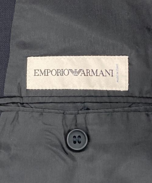 EMPORIO ARMANI（エンポリオ アルマーニ）EMPORIO ARMANI (エンポリオ アルマーニ) オールドセットアップウールスーツ ブラック サイズ:48/38の古着・服飾アイテム