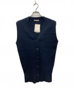 Plageプラージュ）の古着「CRAFT curvy カーディガン」｜ネイビー