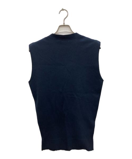 Plage（プラージュ）Plage (プラージュ) CRAFT curvy カーディガン ネイビー サイズ:F 未使用品の古着・服飾アイテム