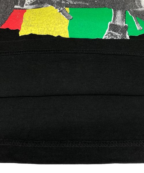 stussy（ステューシー）stussy (ステューシー) ラスタカラーグラフィックT ブラック サイズ:Lの古着・服飾アイテム