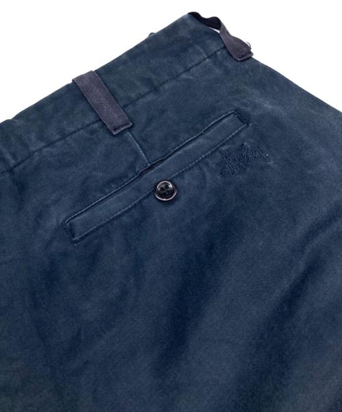 stussy（ステューシー）stussy (ステューシー) ワイドパンツ ネイビー サイズ:32の古着・服飾アイテム