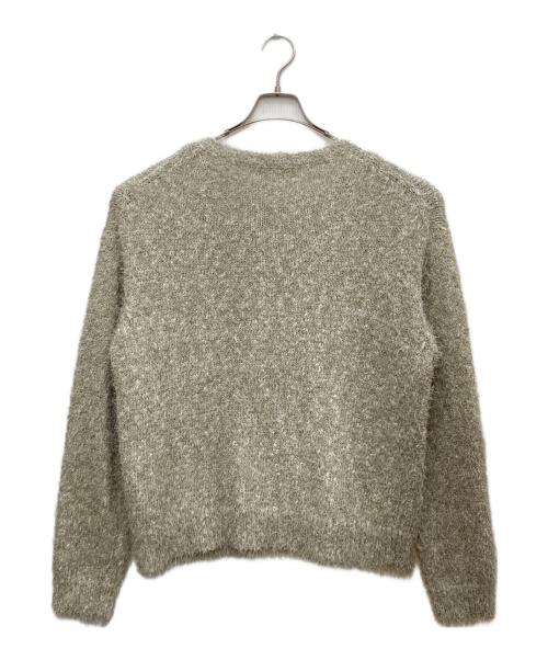 GALLARDA GALANTE（ガリャルダガランテ）GALLARDA GALANTE (ガリャルダガランテ) フェザーモールニットプルオーバー ベージュ サイズ:freeの古着・服飾アイテム