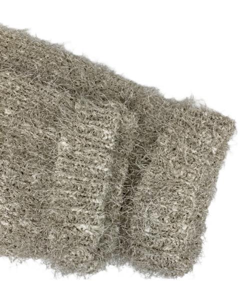 GALLARDA GALANTE（ガリャルダガランテ）GALLARDA GALANTE (ガリャルダガランテ) フェザーモールニットプルオーバー ベージュ サイズ:freeの古着・服飾アイテム