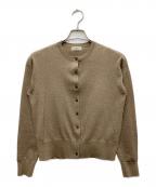 IENAイエナ）の古着「LEVITA ロングスリーブクルーカーディガン」｜ベージュ