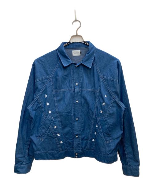 CAL O LINE（キャルオーライン）CAL O LINE (キャルオーライン) ウエスタンシャツジャケット インディゴ サイズ:Ｌの古着・服飾アイテム