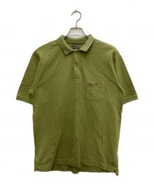NIGEL CABOURN（ナイジェルケーボン）の古着「NEW RIBBON POLO ポロシャツ」｜カーキ