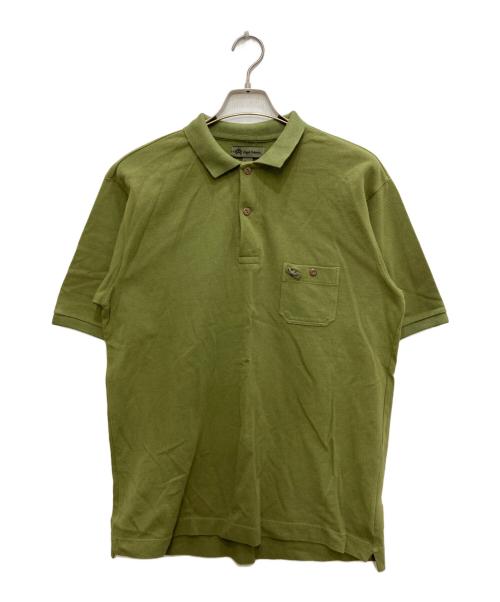 NIGEL CABOURN（ナイジェルケーボン）NIGEL CABOURN (ナイジェルケーボン) NEW RIBBON POLO ポロシャツ カーキ サイズ:50の古着・服飾アイテム