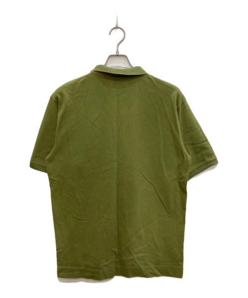 NIGEL CABOURN（ナイジェルケーボン）NIGEL CABOURN (ナイジェルケーボン) NEW RIBBON POLO ポロシャツ カーキ サイズ:50の古着・服飾アイテム