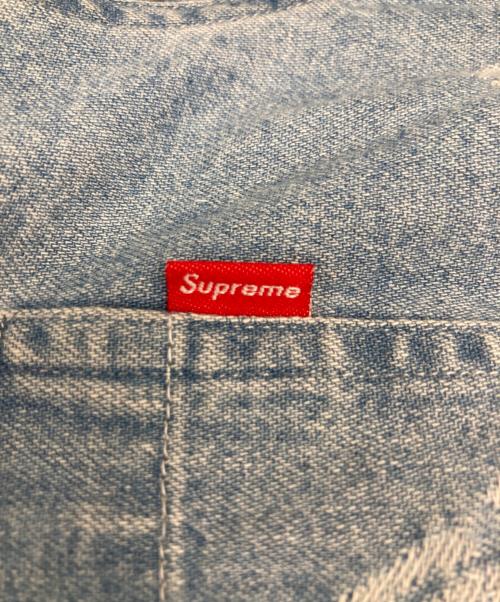 SUPREME（シュプリーム）Supreme (シュプリーム) Jacquard Denim Shirt/ジャガードデニムシャツ インディゴ サイズ:Ｓの古着・服飾アイテム