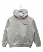SUPREMEシュプリーム）の古着「Worldwide Hooded Sweatshirt/ワールドワイド　フーデッド　スウェットシャツ」｜グレー