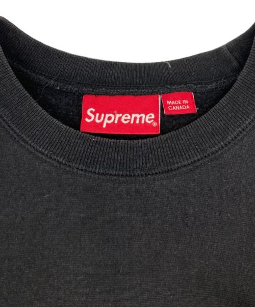 SUPREME（シュプリーム）SUPREME (シュプリーム) Box Logo Crewneck Sweatshirt/ボックスロゴクルーネックセーターシャツ ブラック サイズ:Ｓの古着・服飾アイテム
