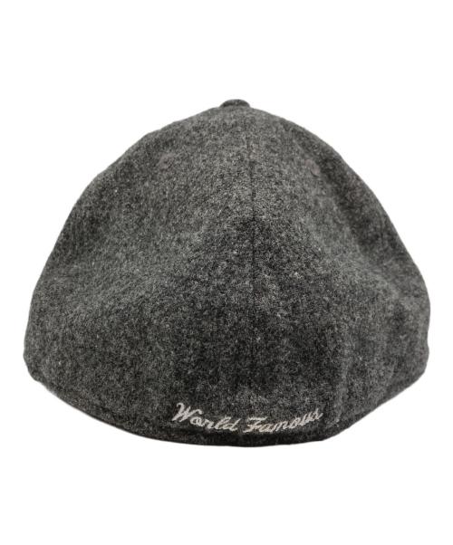 SUPREME（シュプリーム）SUPREME (シュプリーム) New Era (ニューエラ) Woolrich Box Logo New Era Cap グレー サイズ:7 3/8 58.7cmの古着・服飾アイテム