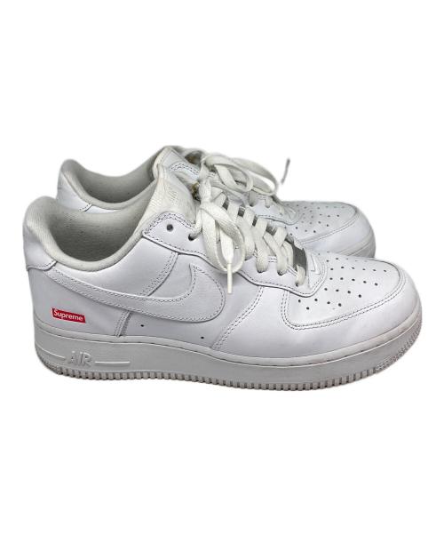 NIKE（ナイキ）NIKE (ナイキ) SUPREME (シュプリーム) Nike Air Force 1 Low ホワイト サイズ:27 cmの古着・服飾アイテム