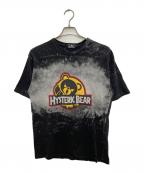 Hysteric Glamourヒステリックグラマー）の古着「プリントTシャツ」｜ブラック