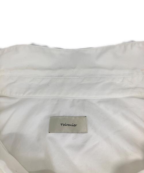 Toironier（トワロニエ）Toironier (トワロニエ) 長袖シャツ ホワイト サイズ:freeの古着・服飾アイテム