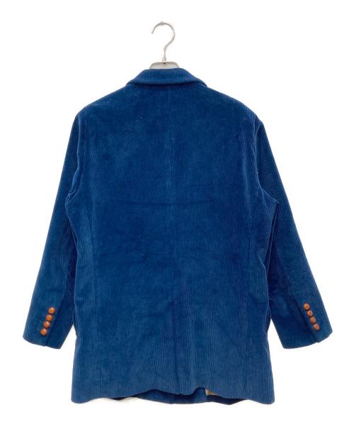 BLAZE MILANO（ブレーズ ミラノ）BLAZE MILANO (ブレーズ ミラノ) コーデュロイテーラードジャケット ネイビー サイズ:3の古着・服飾アイテム
