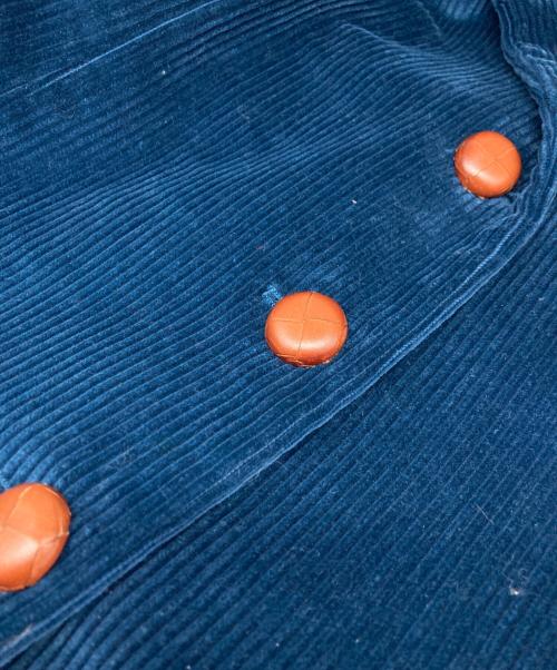 BLAZE MILANO（ブレーズ ミラノ）BLAZE MILANO (ブレーズ ミラノ) コーデュロイテーラードジャケット ネイビー サイズ:3の古着・服飾アイテム