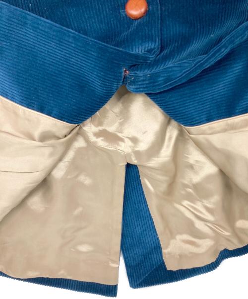 BLAZE MILANO（ブレーズ ミラノ）BLAZE MILANO (ブレーズ ミラノ) コーデュロイテーラードジャケット ネイビー サイズ:3の古着・服飾アイテム