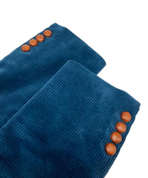 BLAZE MILANO（ブレーズ ミラノ）BLAZE MILANO (ブレーズ ミラノ) コーデュロイテーラードジャケット ネイビー サイズ:3の古着・服飾アイテム