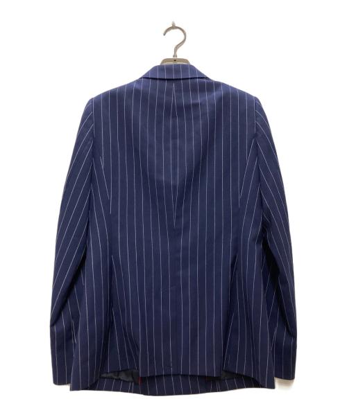 BROOKS BROTHERS Red Fleece（ブルックスブラザーズレッドフリース）Brooks Brothers Red Fleece (ブルックスブラザーズレッドフリース) ダブルストライプテーラードジャケット ネイビー サイズ:6の古着・服飾アイテム