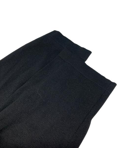 HERMES（エルメス）HERMES (エルメス) ストールドッキングシルクカーディガン ブラック サイズ:40の古着・服飾アイテム