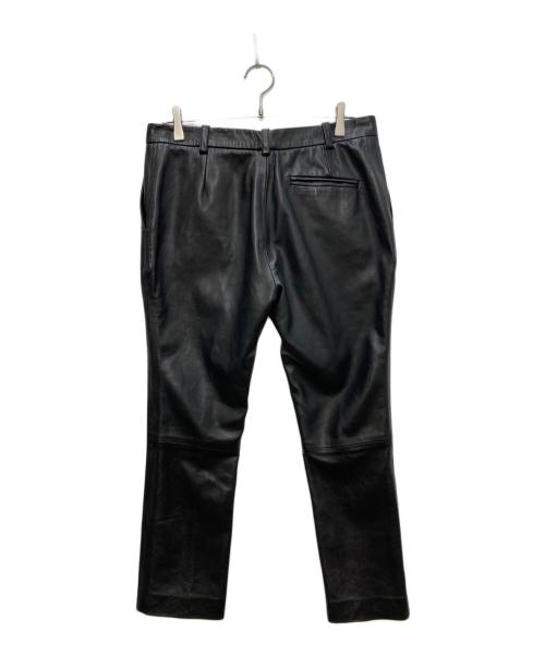 PALLAS Paris（パラス パリ）PALLAS Paris (パラス パリ) レザーパンツ ブラック サイズ:freeの古着・服飾アイテム