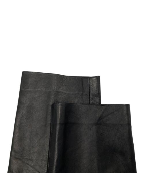 PALLAS Paris（パラス パリ）PALLAS Paris (パラス パリ) レザーパンツ ブラック サイズ:freeの古着・服飾アイテム