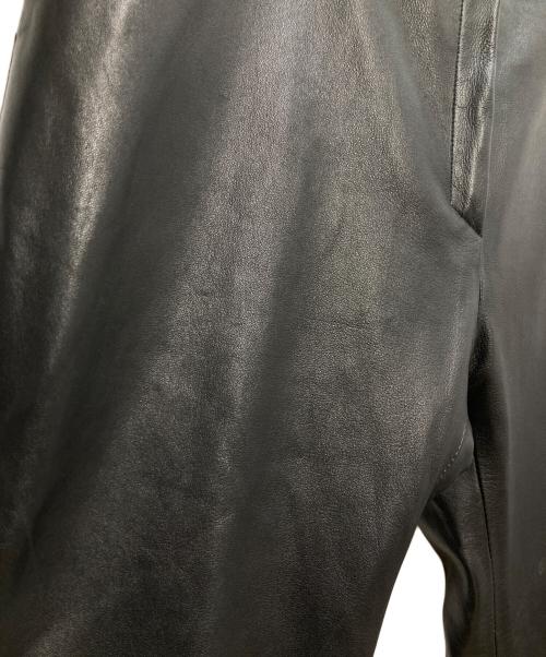 PALLAS Paris（パラス パリ）PALLAS Paris (パラス パリ) レザーパンツ ブラック サイズ:freeの古着・服飾アイテム