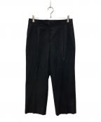 HERMESエルメス）の古着「サマーウールスラックス」｜ブラック