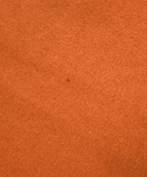 HERMES（エルメス）HERMES (エルメス) カシミヤマフラー オレンジの古着・服飾アイテム