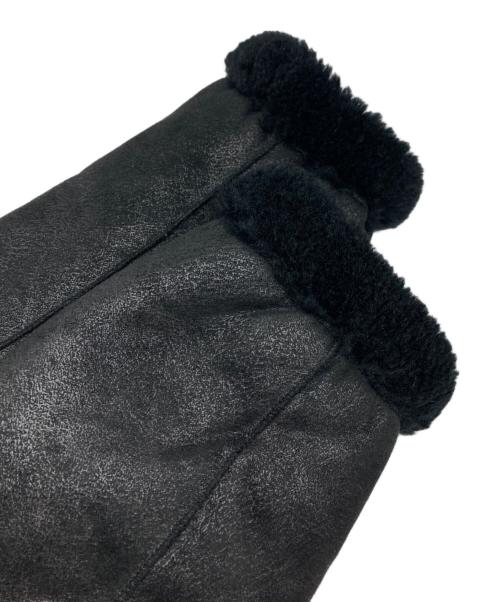 Lui's（ルイス）Lui's (ルイス) リバーシブルボアジャケット ブラック サイズ:Ｓの古着・服飾アイテム