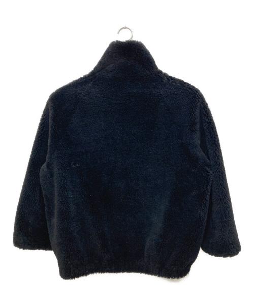 Lui's（ルイス）Lui's (ルイス) リバーシブルボアジャケット ブラック サイズ:Ｓの古着・服飾アイテム