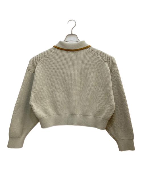 FRED PERRY（フレッドペリー）FRED PERRY (フレッドペリー) ニットカーディガン ベージュ サイズ:36の古着・服飾アイテム