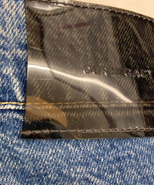 OUR LEGACY（アワーレガシー）OUR LEGACY (アワーレガシー) THIRD CUT ウォッシュドデニムパンツ インディゴ サイズ:Ｗ31の古着・服飾アイテム