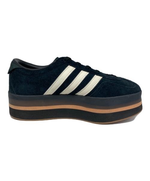 adidas（アディダス）adidas (アディダス) Gazelle Stack スニーカー ブラック サイズ:JP220の古着・服飾アイテム