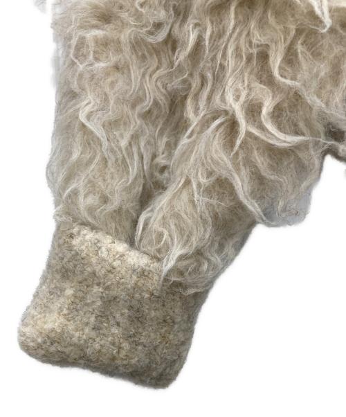 TODAYFUL（トゥデイフル）TODAYFUL (トゥデイフル) Brashed Mix Cardigan ベージュ サイズ:freeの古着・服飾アイテム