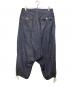 GROUND Y (グラウンドワイ) Denim Big sarouel pants/デニム ビッグ サルエル パンツ インディゴ サイズ:3：18000円