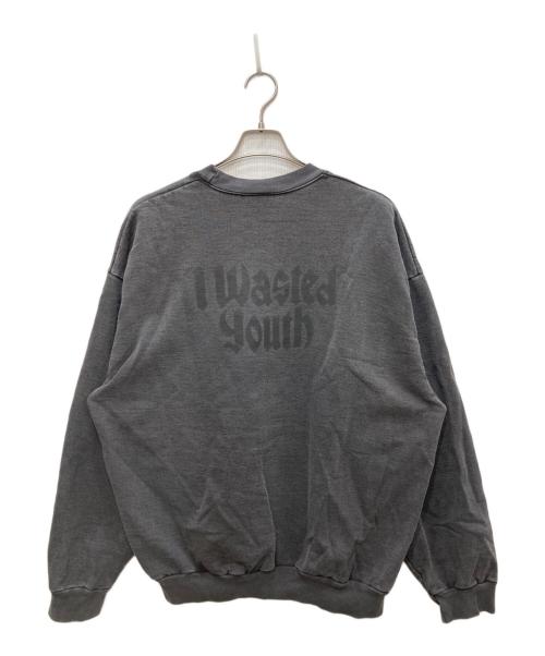 WASTED YOUTH（ウェイステッドユース）WASTED YOUTH (ウェイステッドユース) ロゴスウェット グレー サイズ:XLの古着・服飾アイテム