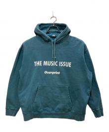 overprint（オーバープリント）の古着「プルオーバーパーカー」｜ブルー