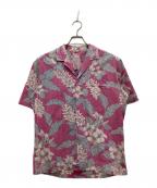 ROYAL CREATIONS HAWAIIロイヤルクリエイションハワイ）の古着「ヴィンテージアロハシャツ」｜ピンク