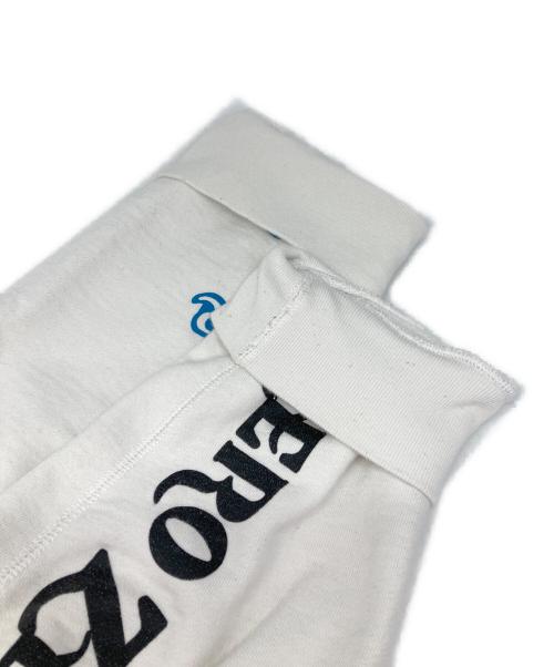 overprint（オーバープリント）overprint (オーバープリント) プルオーバーパーカー ホワイト サイズ:ＸＬの古着・服飾アイテム