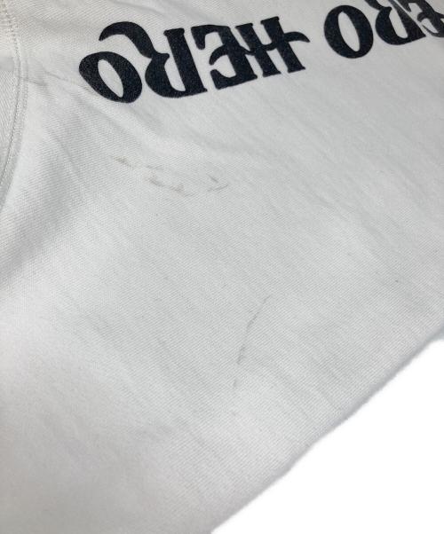 overprint（オーバープリント）overprint (オーバープリント) プルオーバーパーカー ホワイト サイズ:ＸＬの古着・服飾アイテム