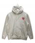 overprint（オーバープリント）の古着「プルオーバーパーカー」｜ホワイト