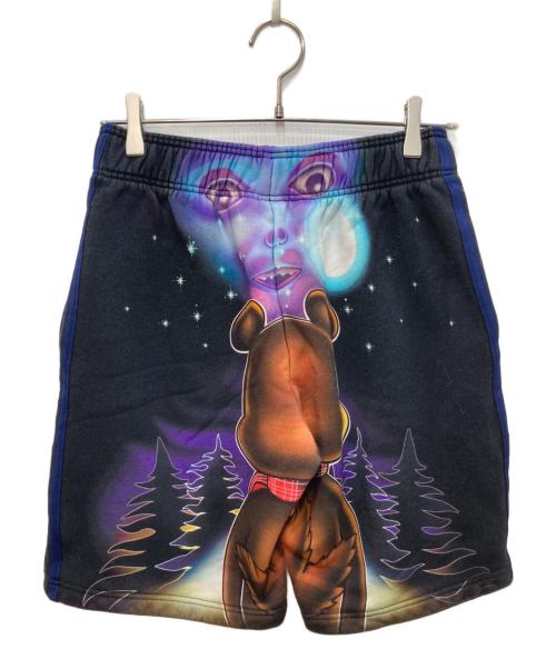 adidas（アディダス）adidas (アディダス) KERWIN FROST (カーウィン・フロスト) グラフィックショートパンツ ブラック サイズ:Ｍの古着・服飾アイテム