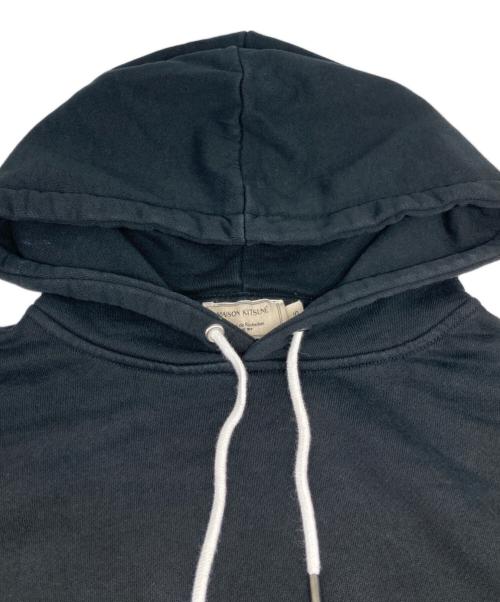 maison kitsune（メゾンキツネ）maison kitsune (メゾンキツネ) Tricolor Fox Patch Hoodie ブラック サイズ:Ｓの古着・服飾アイテム