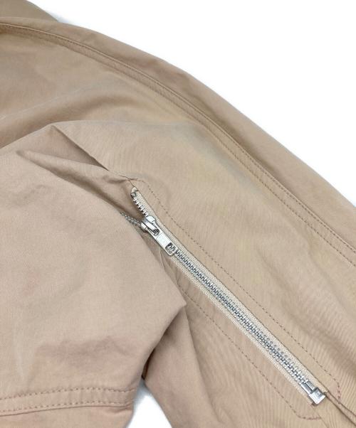 PHINGERIN（フィンガリン）PHINGERIN (フィンガリン) ジップアップジャケット ベージュ サイズ:Ｓの古着・服飾アイテム