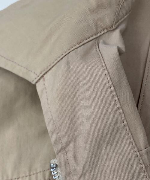 PHINGERIN（フィンガリン）PHINGERIN (フィンガリン) ジップアップジャケット ベージュ サイズ:Ｓの古着・服飾アイテム