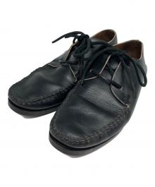 YUKETEN（ユケテン）の古着「2 Pcs Ox wレザーシューズ」｜ブラック