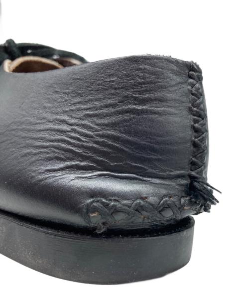 YUKETEN（ユケテン）YUKETEN (ユケテン) 2 Pcs Ox wレザーシューズ ブラック サイズ:W7.5Cの古着・服飾アイテム